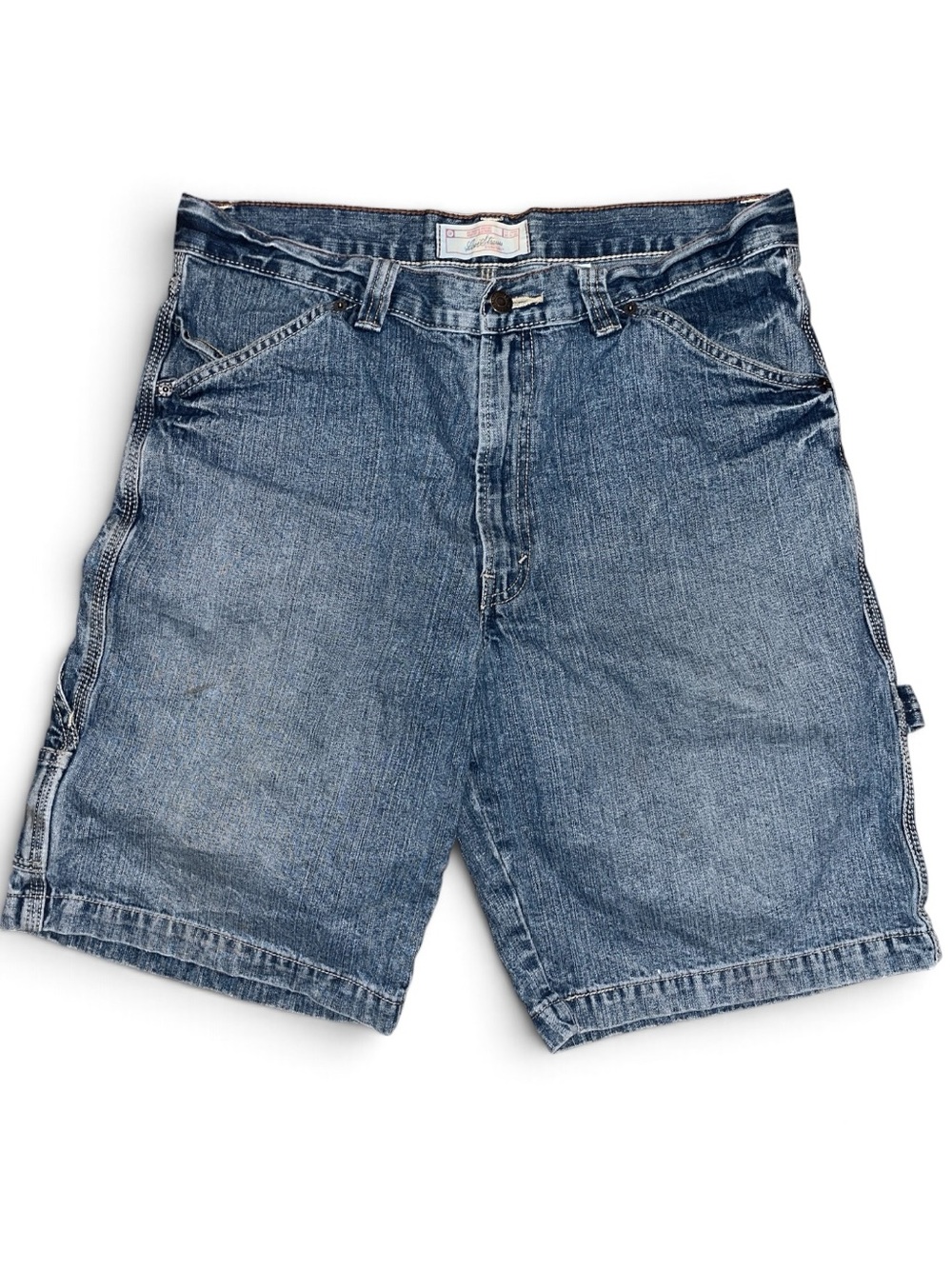 Levi Strauss Signature vtg Carpenter Jean Shorts/jorts Relaxed Fit 34